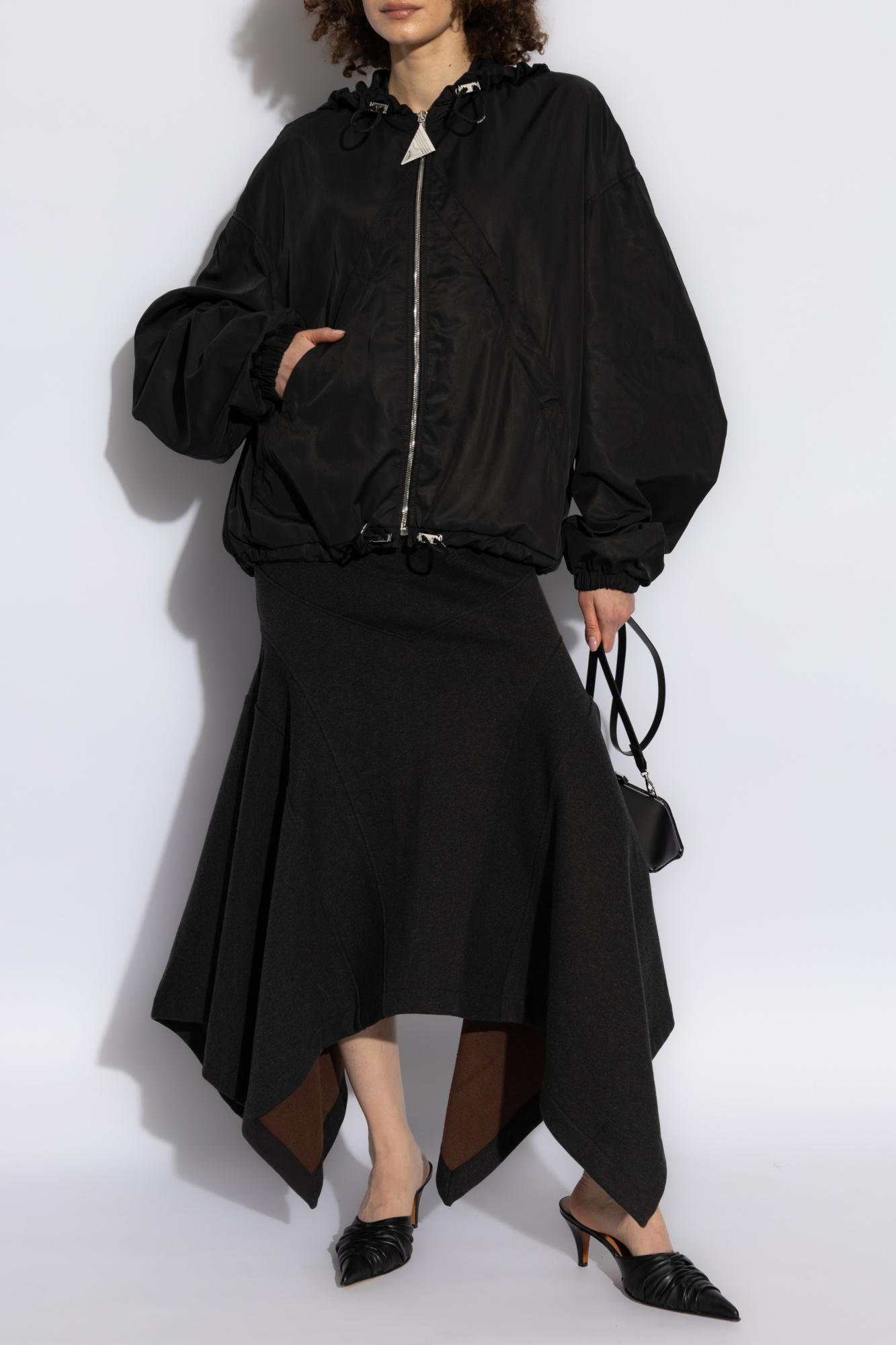 Black Bomber jacket The Attico - Vitkac Canada